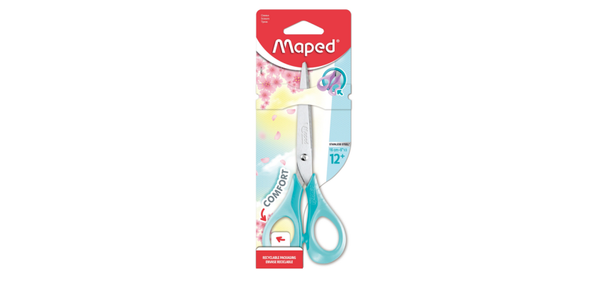 Schaar Maped Sensoft 16cm pastel assorti