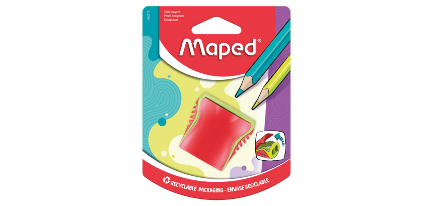 Taille-crayon Maped Boogy 2 trous assorti