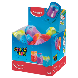 En_sacapuntas color peps 2 usos con deposito colores surtidos