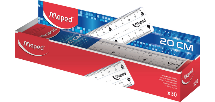 Maped Classic 20cm Ruler