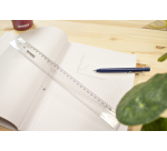 Règle Westcott Basic plastique transparent 30cm