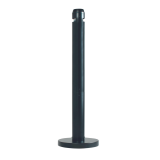 Collecteur de cigarettes Rubbermaid Smokers'Pole noir