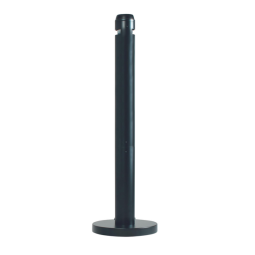 Collecteur de cigarettes Rubbermaid Smokers'Pole noir