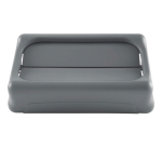 Couvercle basculant Slim Jim Vented fermé gris