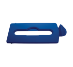 Insert couvercle Rubbermaid pour station de recyclage Slim Jim papier bleu