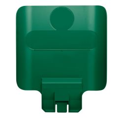 Panneau de communication pour station de recyclage Slim Jim vert