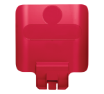 Panneau de communication pour station de recyclage Slim Jim rouge