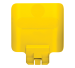 Rubbermaid Communication Panel for Yellow Slim Jim Recycling Station