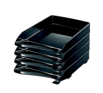 Corbeille à courrier Leitz 5220 plastique noir