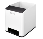 Pot à crayons Leitz WOW blanc/noir