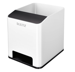 Pot à crayons Leitz WOW blanc/noir