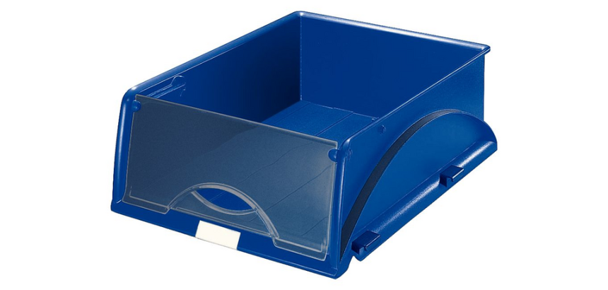 Briefablage Leitz 5231 Sorty mit Deckel blau