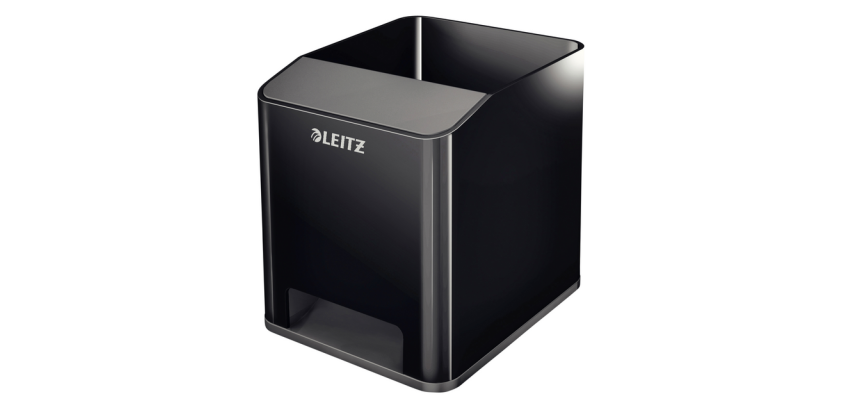 Pot à crayons Leitz Dual noir/gris