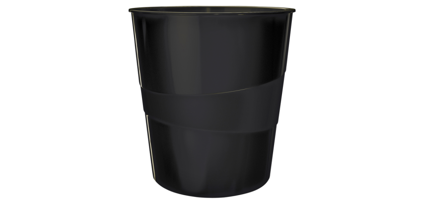 Papierbak Leitz WOW 15liter zwart