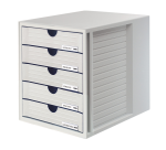 Han Schubladenblock mit geschlossenen Schubladen