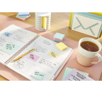 Bloc-mémos Post-it Z-Notes R330-1T 76x76mm recyclé jaune 16 pièces