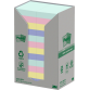 Memoblok Post-it 653-RPT 38x51mm rainbow pastel 24 stuks