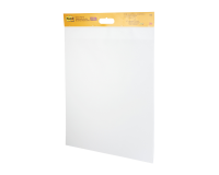Meeting chart Post-it 566 Super Sticky 50.8x58.4cm wit incl Command bevestigingsstrip 2 stuks