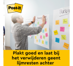 Meeting chart Post-it 566 Super Sticky 50.8x58.4cm wit incl Command bevestigingsstrip 2 stuks