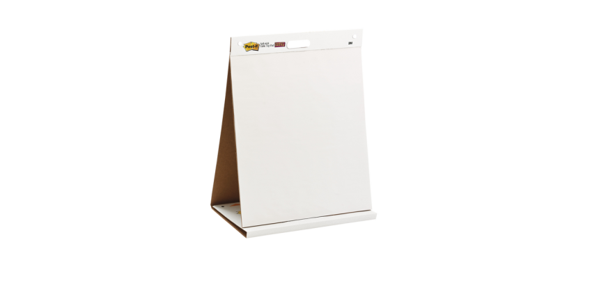 Meeting Chart Post-it 563R Super Sticky 50.8x58.4cm with white table stand 20 sheets