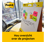 Meeting Chart Post-it 563 Super Sticky 50,8x58,4cm blanc 20 feuilles