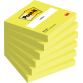 Memoblok Post-it 654 76x76mm neon groen