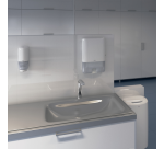 Poubelle Tork B1 Elevation 563000 sans couvercle 50 litres blanc