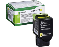 Lexmark - Extra High Capacity - yellow - original - toner cartridge - LRP
