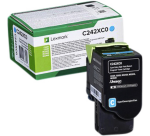 Lexmark - Extra High Capacity - cyan - original - toner cartridge - LCCP, LRP
