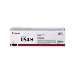 Cartouche toner Canon 054H jaune
