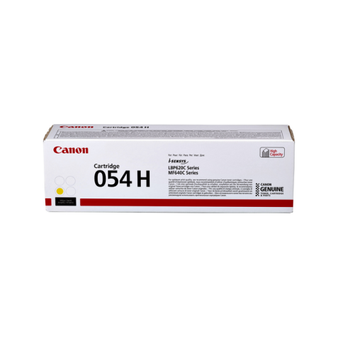 Cartouche toner Canon 054H jaune