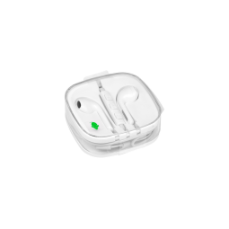 Ecouteurs Green Mouse avec connexion jack 3,5mm