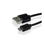 Kabel Green Mouse USB Micro-A 2.0 1 meter zwart