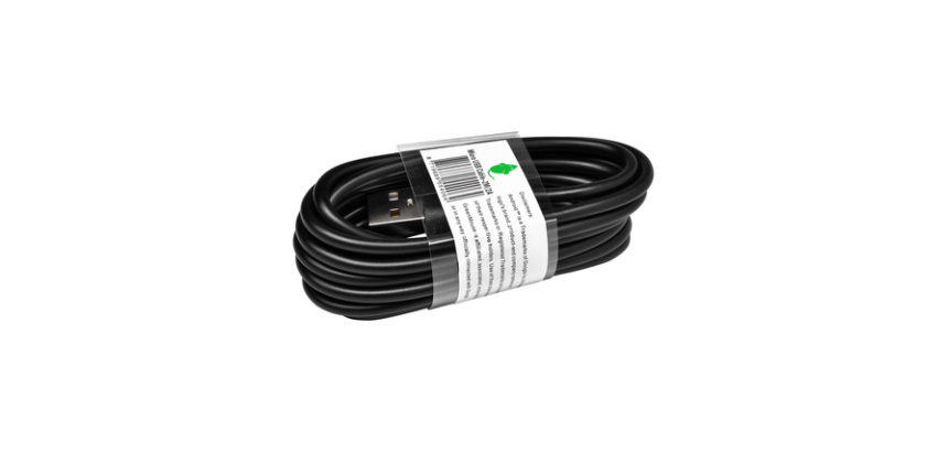Kabel Green Mouse USB Micro-A 2.0 2 meter zwart