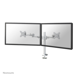 Support écran Neomounts D935DG 2x10-27" oeillet argent