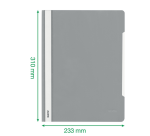 Chemise à lamelle Leitz Standard A4 PP ecyclé violet