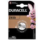 Pile bouton Duracell 1x CR2450 lithium Ø24mm 3V-540mAh