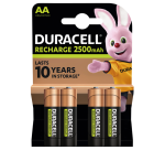Batterij oplaadbaar Duracell 4x AA 2500mAh Ultra