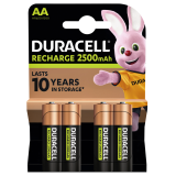 Pile rechargeable Duracell 4x AA 2500mAh Ultra