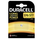 Pile bouton Duracell 377 oxyde d’argent Ø6,8mm 1,5V-18mA