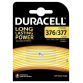 Batterij Duracell knoopcel 1x377 zilver oxide Ø6,8mm 1,5V-18mA