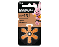 Batterij Duracell Hearing DA13 Ø7,9mm 310mAh 6 stuks