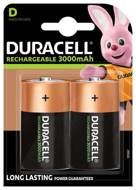 Piles Duracell LR20 - D (blister De 2) Duracell