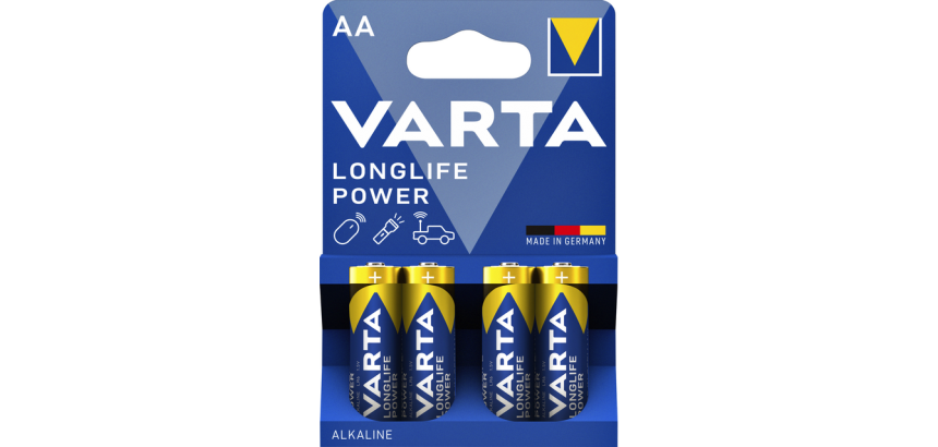 Batterij VARTA Longlife Power 4x AA