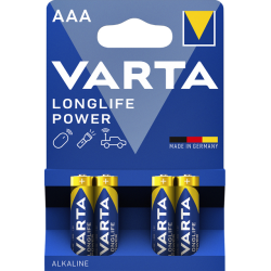 Pile Varta Longlife Power 4x AAA