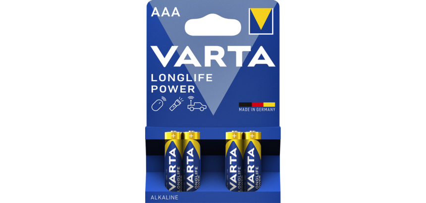 VARTA Longlife Power Batterie 4x AAA