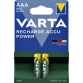 Batterij oplaadbaar Varta 2xAAA 800mAh ready2use