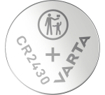 Pile bouton Varta CR2430 lithium blister1 pièce