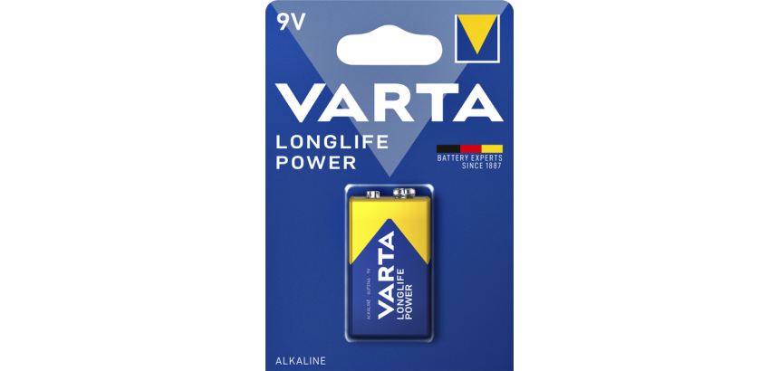 Batterij VARTA Longlife Power 9Volt