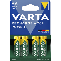 Pile rechargeable Varta 4xAA 2100mAh Ready To Use